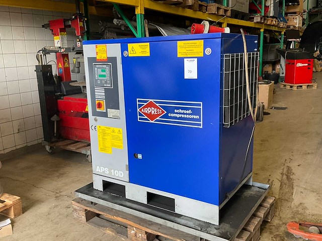 2007 airpress aps100/10 schroefcompressor - afbeelding 1 van  6
