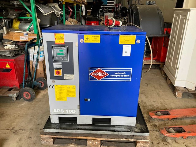2007 airpress aps100/10 schroefcompressor - afbeelding 2 van  6