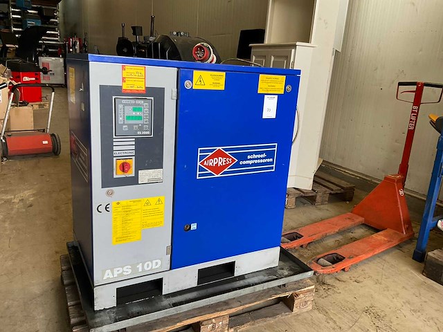 2007 airpress aps100/10 schroefcompressor - afbeelding 3 van  6