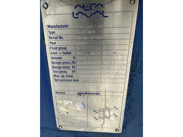 2007 alfa laval tl10-bfm platenwarmtewisselaar - afbeelding 6 van  6