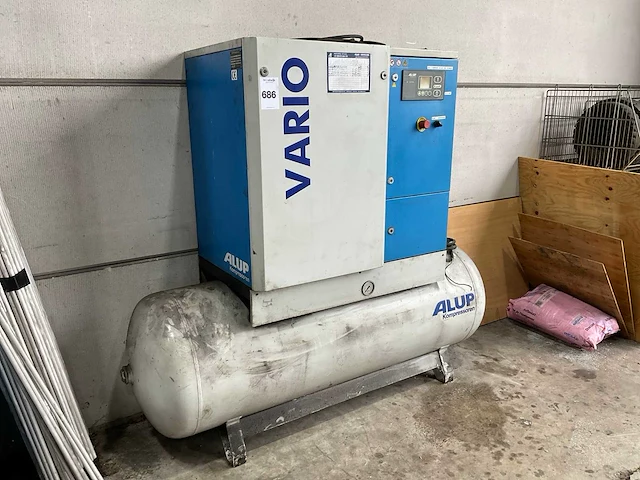 2007 alup vario tr 11 schroefcompressor - afbeelding 1 van  6