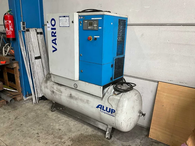 2007 alup vario tr 11 schroefcompressor - afbeelding 3 van  6