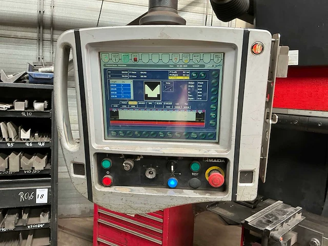 2007 amada hfp 220-3 cnc-kantbank - afbeelding 23 van  24