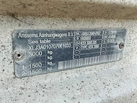 2007 anssems ksx2 kiep aanhangwagen wx-tl-62 - afbeelding 13 van  23