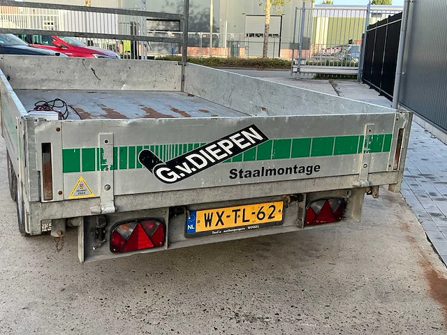 2007 anssems ksx2 kiep aanhangwagen wx-tl-62 - afbeelding 20 van  23