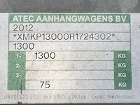 2007 atec / brouwer units schaft aanhangwagen - afbeelding 4 van  12