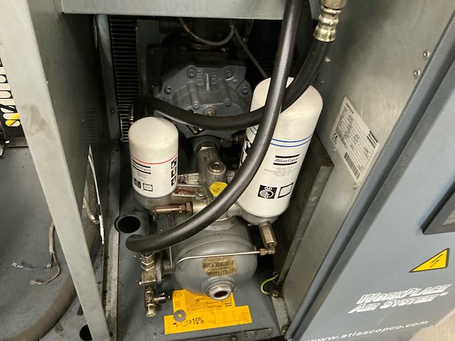 2007 atlas copco ga11vsdff schroefcompressor - afbeelding 4 van  18