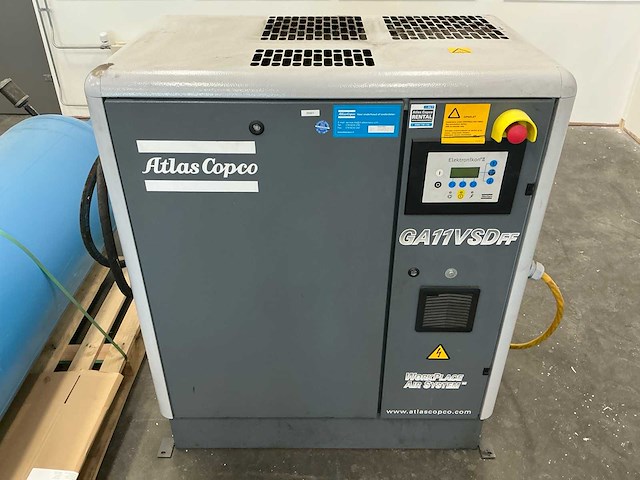 2007 atlas copco ga11vsdff schroefcompressor - afbeelding 13 van  18