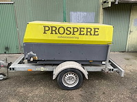 2007 atlas copco qax12 stroomgenerator aanhangwagen - afbeelding 10 van  17