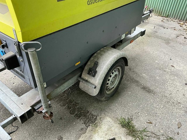 2007 atlas copco qax12 stroomgenerator aanhangwagen - afbeelding 14 van  17