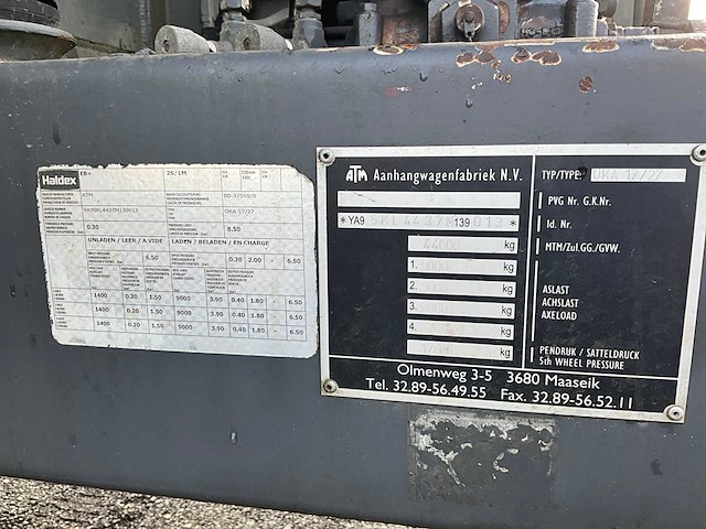 2007 atm oka 17/27 sliptrailer - afbeelding 17 van  25