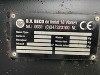 2007 beco ml1 hydraulische roterende stenenklem - afbeelding 6 van  7