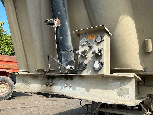 2007 benalu c33 2-assige aluminium kipperoplegger – 21 m³ - afbeelding 8 van  30