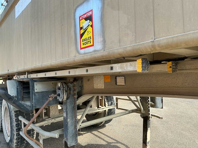 2007 benalu c33 2-assige aluminium kipperoplegger – 21 m³ - afbeelding 10 van  30