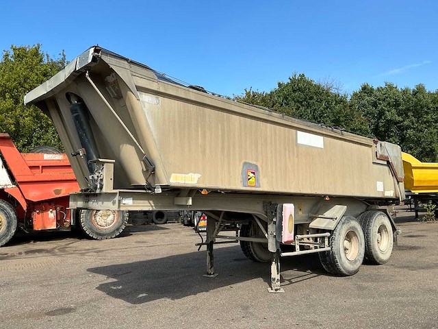 2007 benalu c33 2-assige aluminium kipperoplegger – 21 m³ - afbeelding 1 van  30