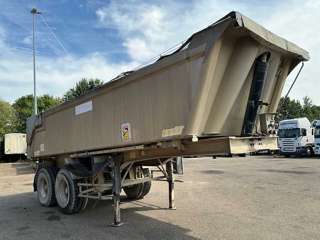2007 benalu c33 2-assige aluminium kipperoplegger – 21 m³ - afbeelding 12 van  30