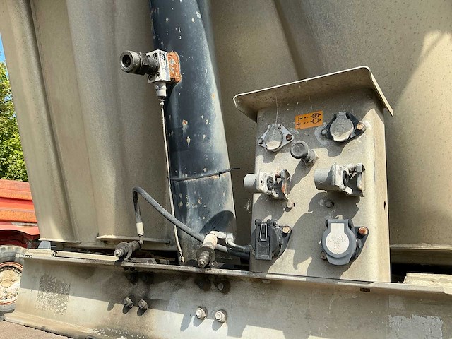 2007 benalu c33 2-assige aluminium kipperoplegger – 21 m³ - afbeelding 13 van  28