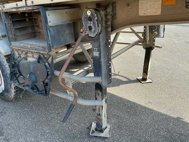 2007 benalu c33 2-assige aluminium kipperoplegger – 21 m³ - afbeelding 24 van  28