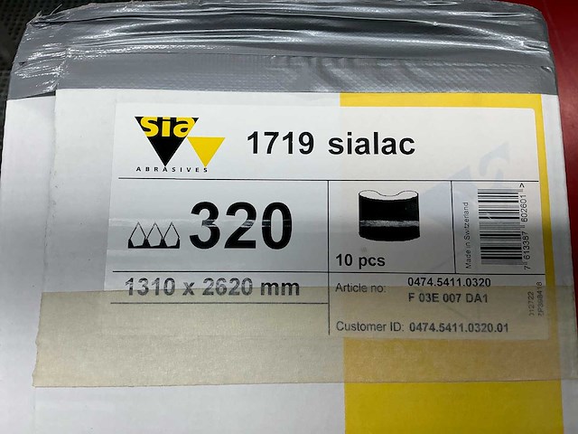 2007 boere lacquer sander breedbandschuurmachine - afbeelding 43 van  50