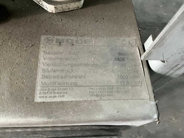 2007 boge sc15 schroefcompressor - afbeelding 6 van  6