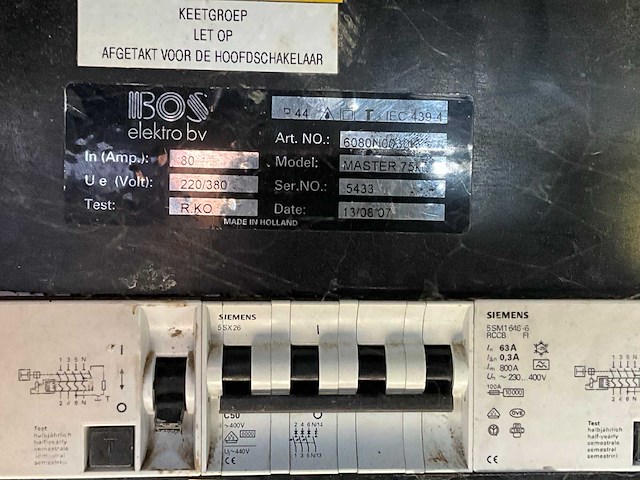 2007 bos master bouwaansluitkast - afbeelding 8 van  8