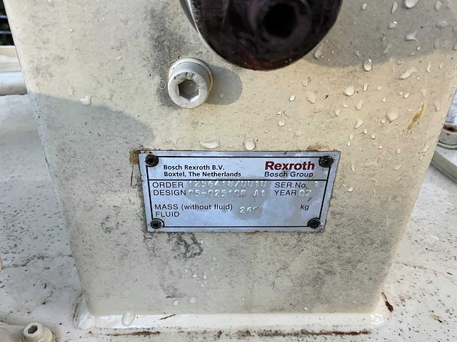 2007 bosch / rexroth hydraulisch aggregaat - afbeelding 8 van  9
