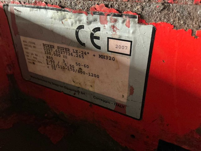 2007 boxer super lx-24” banden de-en montageapparaat - afbeelding 4 van  11