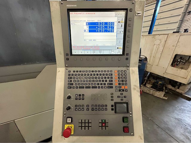 2007 bridgeport xr 1270e cnc universele machinecentrum - afbeelding 11 van  16