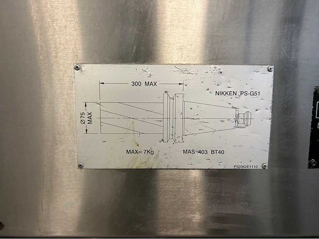 2007 bridgeport xr1270e cnc universeel machinecentrum - afbeelding 16 van  17