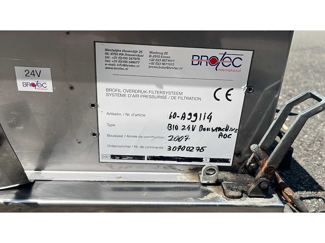 2007 brofil brofil bio 24v overdruk-filtersysteem - afbeelding 1 van  1