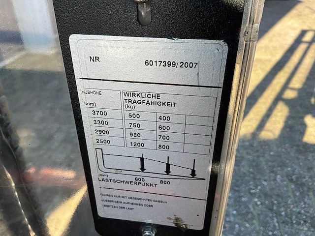 2007 bt swe120l stapelaar - afbeelding 3 van  12