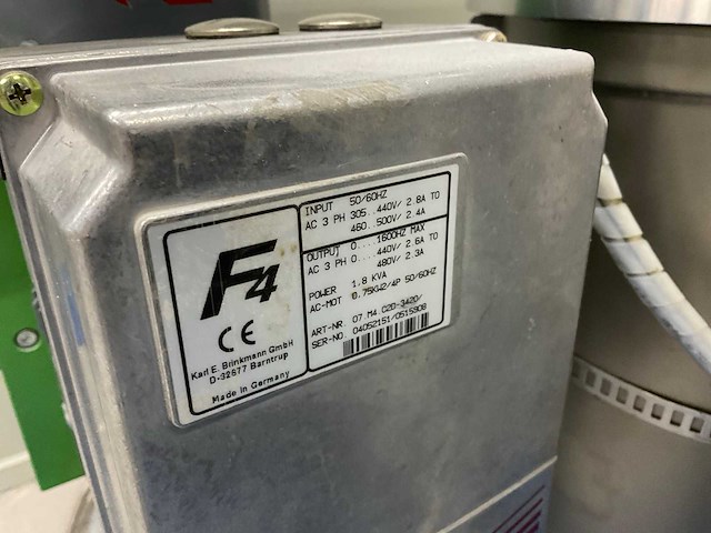 2007 büro tartler tardosil siliconen meng- & doseerinstallatie - afbeelding 2 van  17