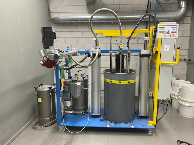 2007 büro tartler tardosil siliconen meng- & doseerinstallatie - afbeelding 1 van  17