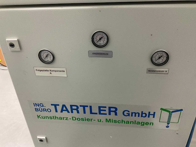2007 büro tartler tardosil siliconen meng- & doseerinstallatie - afbeelding 12 van  17