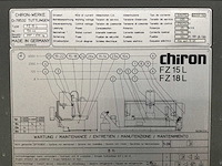 2007 chiron fz 15 l high speed cnc verticaal bewerkingscentrum