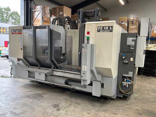 2007 chiron fz 15 l high speed cnc verticaal bewerkingscentrum - afbeelding 7 van  17