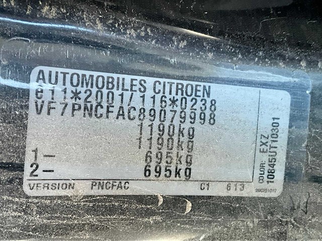 2007 citroen c1 1.0-12v ambiance personenauto - afbeelding 24 van  30