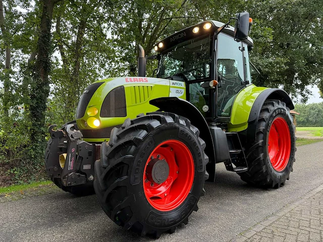 2007 claas arion 630 vierwielaangedreven landbouwtractor - afbeelding 1 van  15