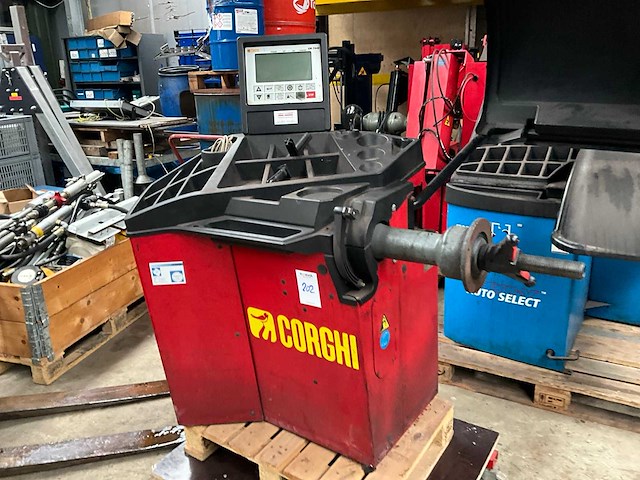 2007 corghi em 7440 banden balanceerapparaat - afbeelding 2 van  7