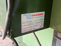 2007 cremer tsv 1560 bollentelmachine - afbeelding 13 van  13