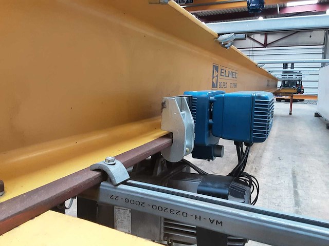 2007 demag 2.000 kg x 12,90 m bovenloopkraan - afbeelding 11 van  14