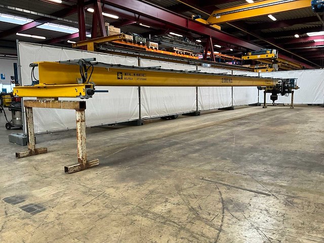 2007 demag 2.000 kg x 12,90 m bovenloopkraan - afbeelding 5 van  14