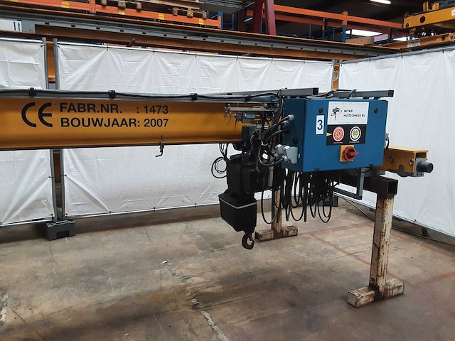 2007 demag 2.000 kg x 12,90 m bovenloopkraan - afbeelding 14 van  14