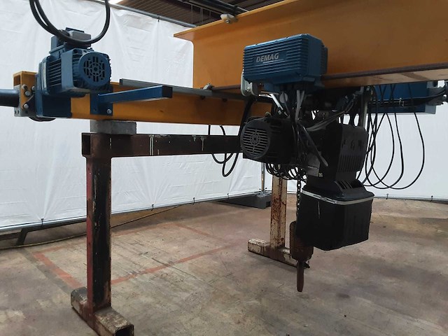 2007 demag 2.000 kg x 12,90 m bovenloopkraan - afbeelding 8 van  14
