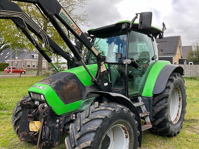 2007 deutz-fahr agrotron k120 vierwielaangedreven landbouwtractor met voorlader - afbeelding 10 van  31