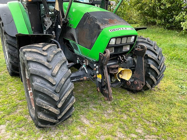 2007 deutz-fahr agrotron k120 vierwielaangedreven landbouwtractor met voorlader - afbeelding 12 van  31