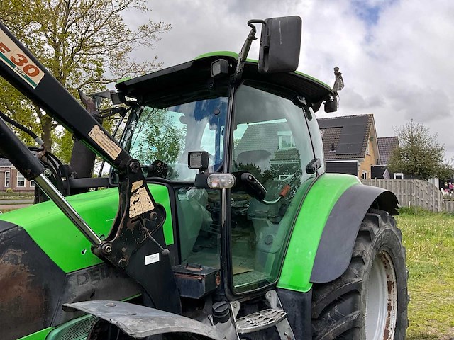 2007 deutz-fahr agrotron k120 vierwielaangedreven landbouwtractor met voorlader - afbeelding 17 van  31