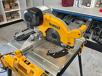 2007 dewalt dw743 afkortcirkelzaagmachine - afbeelding 5 van  7