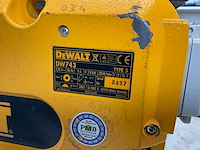 2007 dewalt dw743 afkortcirkelzaagmachine - afbeelding 7 van  7
