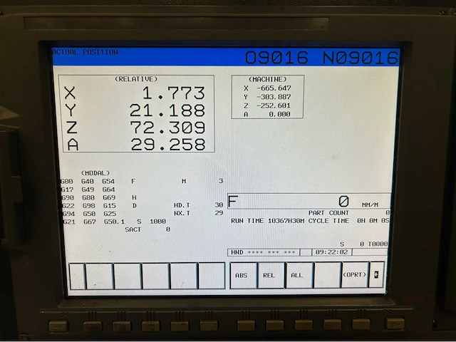 2007 doosan mynx 650 (4e as) cnc universele machinecentrum - afbeelding 19 van  23